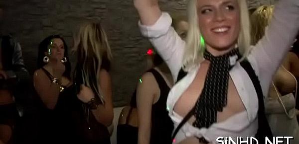  Wicked babes are giving explicit pleasures during party